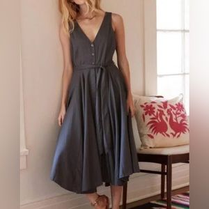 Xirena Ash Gray Bell Dress Medium